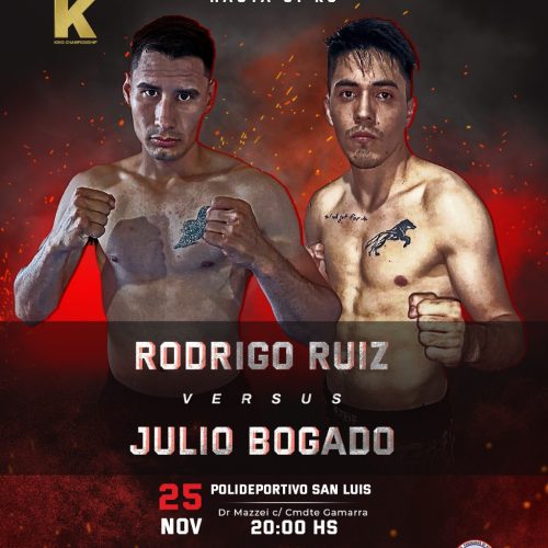 Entrada Rodrigo Ruiz vs Julio Bogado 29/12/2024