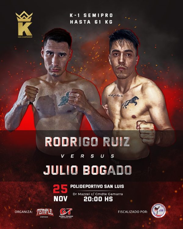 Entrada Rodrigo Ruiz vs Julio Bogado 29/12/2024